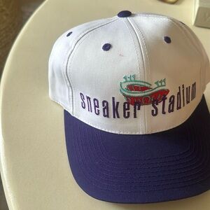 Vintage Sneaker Stadium SnapBack Hat